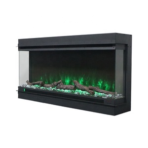 Chimeneas-insertos <span class=keywords><strong>de</strong></span> pared con llama LED 3D, <span class=keywords><strong>chimenea</strong></span> eléctrica <span class=keywords><strong>de</strong></span> hierro fundido, moderna, interior, fuego empotrado <span class=keywords><strong>de</strong></span> 50 pulgadas, 0,5-8H - Product Image 6