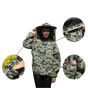 Combinaison de protection professionnelle Anti-abeille, fournitures pour la maison, ferme avec capuche, unisexe, Apiculture, vêtements, voile - Product Image 5