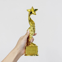 Trophée en résine écologique en promotion, nouvelle impression numérique UV, prix personnalisé pour compétition et cérémonie événementielle