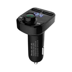 1pc Car accessories mp3 Car FM transmitter MP3 player Bluetooth automotive transmitter Hands-free phone QC3.0 Car Charge