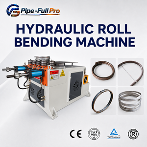 Professional 7-Roll Small Diameter Pipe <b>Ring</b> Forming Machine for <b>Thin</b> Wall Tube Circular Bending - Product Image 1