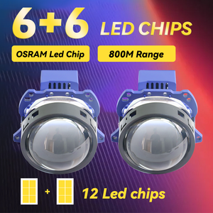 REDSEA E481 140W Bi Led Proyector de lente láser Bi-led 3,0 pulgadas Auto 3,0 Bi Led Proyector láser para coche - Product Image 2