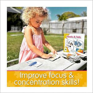 Giochi di Memoria con Animali Auto-Correttivi 'Testa e Coda' 15 <span class=keywords><strong>Puzzle</strong></span>, Attività Educative per l'Apprendimento, Giocattoli Premiati - Product Image 4