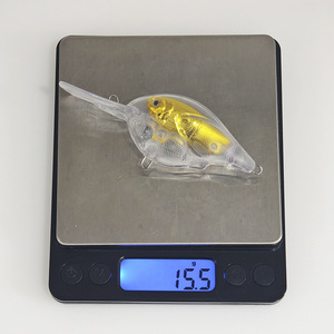 Leurre <span class=keywords><strong>de</strong></span> pêche crankbait vierge non peint, style banc <span class=keywords><strong>de</strong></span> poissons, 9,5 cm, 15,5 g - Product Image 3