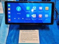 Écran portable IPS de 10,36 pouces, grand écran, Carplay, Android Auto, navigation GPS, Bluetooth, caméra de recul pour camions