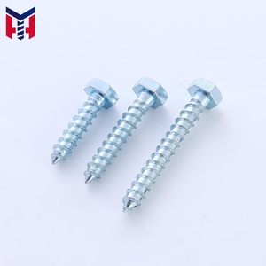 Heavy Duty DIN 571 Hex Lag Bolt Full <strong>Thread</strong> <strong>Wood</strong> Screw For <strong>Wood</strong> Structure Fence Deck Timber Construction - Product Image 3