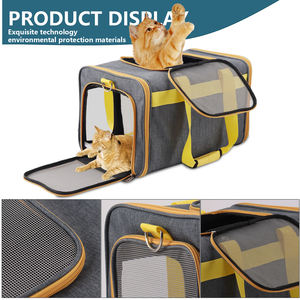 Sıcak satış yüksek kalite dayanıklı havayolu onaylı evcil hayvan taşıyıcı çanta seyahat için kedi çantası <span class=keywords><strong>Pet</strong></span> köpek taşıyıcı - Product Image 5