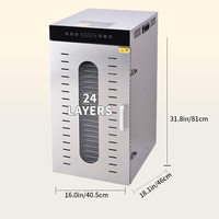 Commerciële Industriële Fruit Dehydrator Fruit En Groente Droger Groente En Fruit Droogmachine