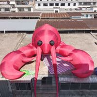 Écrevisse géante Offre Spéciale, crevettes gonflables pour fête et événement, homard gonflable de promotion de publicité de restaurant de fruits de mer
