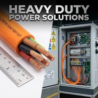 Câble d'alimentation RVV à 5 conducteurs de 4,0 mm² à courant élevé pour station de recharge de véhicules électriques