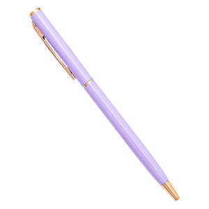 Stylo à bille personnalisé avec impression de logo, stylo publicitaire le moins cher, cadeau promotionnel, stylo en métal personnalisé - Product Image 1