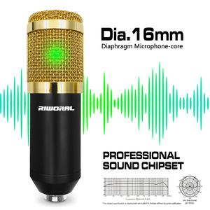 Kit de Karaoke profesional V8 <span class=keywords><strong>MAX</strong></span>, juego de tarjeta de sonido de Audio inalámbrico V8, micrófono condensador con cancelación de ruido para transmisión en vivo de Metal - Product Image 4