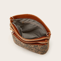 Tas Selempang Wanita Model Retro Cetak Kecil, Tas Bahu Cork Fashion Wanita, Mewah, Laris Manis