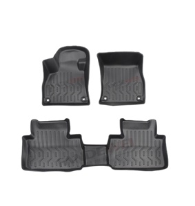 Tapetes de Piso para Auto 3D TPV Ecológicos <span class=keywords><strong>e</strong></span> Impermeables para <span class=keywords><strong>AUDI</strong></span> <span class=keywords><strong>E</strong></span>-<span class=keywords><strong>TRON</strong></span> 5 Asientos 2021-2023 - Product Image 1
