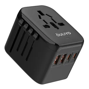 Multiple specification Portable Anti electric shock fast charging universal travel adapter Multinational socket USB tool parts