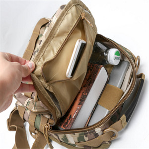 Sac de poitrine de sport de plein air camouflage, sac à dos tactique à une épaule, vente directe d'usine, cyclisme - Product Image 5