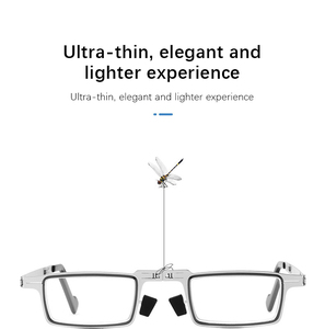 <strong>Mini</strong> Metal Folding <strong>Reading</strong> <strong>Glasses</strong> Small Square Portable Foldable Blue Light Blocking Folding <strong>Reading</strong> <strong>Glasses</strong> With Case - Product Image 6