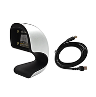 Escáner DSP 2D Manos Libres JR T98, Reconocimiento Rápido, Resistente a Caídas de 1.8m, Lector de Códigos QR para Puntos de Venta en Librerías