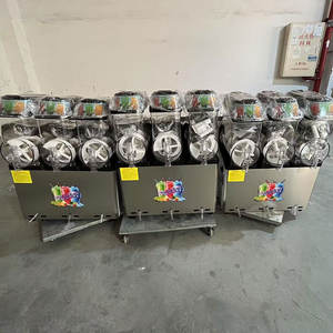 Mesin Pembuat Es Serut Komersial 12L*2 Tangki Dua Kepala untuk Minuman Beku, Cocok untuk Rumah dan Hotel - Product Image 5