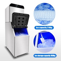Machine à glace électrique, Cube, gadget, flocon de neige, croissant de neige, cristal clair, appareil de fabrication de glace