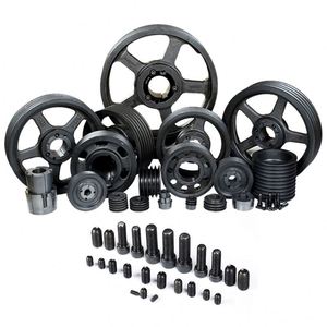 Offre Spéciale – Poulies de courroie trapézoïdale SPZ de 80 mm en fonte et nylon, personnalisées OEM, pour un rendement optimal sur les mélangeurs à ciment - Product Image 6