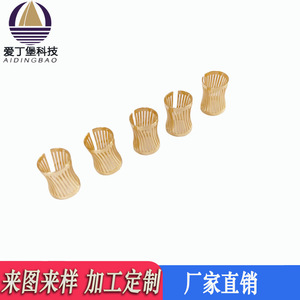 Crown Spring <b>Terminals</b> Brass 2.4-14.0 High Conductivity RoHS Compliant Shenzhen Origin - Product Image 5