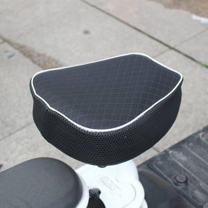 Funda de Asiento para Vehículo Eléctrico, de Seda de Hielo, Negra, Talla Única, Aislamiento Térmico, Protección Solar - Product Image 3