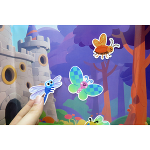 Libro de Pegatinas de Silicona Reutilizables Autoadhesivas para Manualidades, Personalizables con Animales Marinos y Gelatina para Niños - Product Image 4