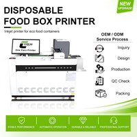 High Speed Mini Single Pass Printer New Digital Automatic Printerfor Paper Cup Fan Coffee Cup Napkin Paper Bag