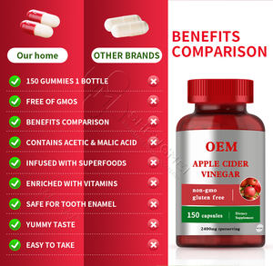 Capsules <span class=keywords><strong>de</strong></span> <span class=keywords><strong>vinaigre</strong></span> <span class=keywords><strong>de</strong></span> <span class=keywords><strong>cidre</strong></span> <span class=keywords><strong>de</strong></span> pomme en gros pour améliorer la santé digestive et soulager les troubles gastro-intestinaux - Product Image 4