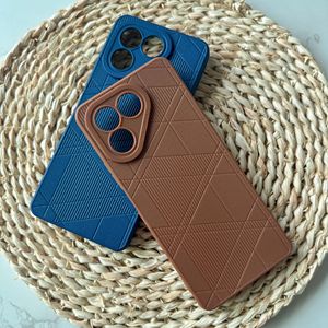 Fundas de teléfono para <span class=keywords><strong>TECNO</strong></span> SPARK 40C SPARK 40 PRO + <span class=keywords><strong>POVA</strong></span> 7 con <span class=keywords><strong>4</strong></span> colores elegantes y funda protectora trasera con protector de cámara elevado - Product Image 4
