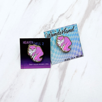 Te cadeaux promotionnels Logo personnalisé filles mignonnes métal dessin animé mignon Anime doux dur émail métal broche