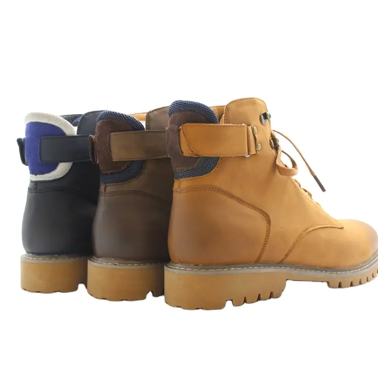 Wholesale Fashion cow suede upper men boots Classic hiking boots men outdoor with best quality