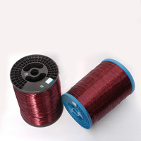 Fil électrique Fil magnétique en aluminium émaillé pour moteur et transformateur AWG4-32 avec certification ISO9001 Fil rond
