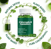 Bonbons gélifiés à la chlorophylle, 60 unités végétaliennes |   Complément alimentaire 100 % naturel pour l'immunité, l'énergie et le bien-être de la peau