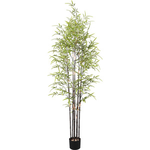 Planta Artificial de Bambú Grande, en Maceta, para Decoración de Interiores, con Hojas de Alta Simulación - Product Image 4