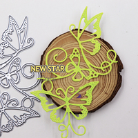 Taglio metallo Design personalizzato muore in acciaio al carbonio goffratura modello stencil in metallo per Scrapbooking e cartmaking
