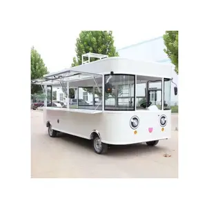 Camion de nourriture Mobile pour crème glacée, prix de gros, vente en promotion, camion de nourriture d'occasion, remorque, chariot de nourriture