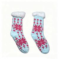 Chaussettes de sol à double couche à motif animalier pour filles, prix de gros