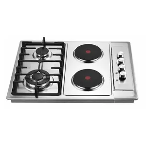 OEM Ceramic cooker built in 4 gas 1 Infrared burner gas hob