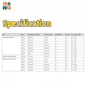 High Quality Industrial Food Grade Polyvinyl <b>Alcohol</b> (PVA) Powder PVOH Polyviol <b>Alcohol</b> <b>Ether</b> <b>Hydroxybenzene</b> - Product Image 6