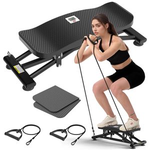 Hot Bán Nhà Thiết Bị Tập Thể Dục Thể Thao Trượt Steppers Với Resistance Bands Bền PP Chất Liệu Màu Đen/Màu Xanh Trọng Lượng Nhẹ & Xách Tay - Product Image 1