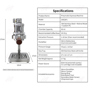 Machine à café <span class=keywords><strong>expresso</strong></span> manuelle pneumatique professionnelle ITOP, Cafetera De Expreso, prix de gros d'usine - Product Image 6