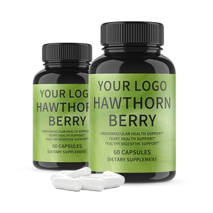 Organic 500mg Hawthorn <strong>Berry</strong> Extract Health Supplement <strong>Capsules</strong> - Product Image 3