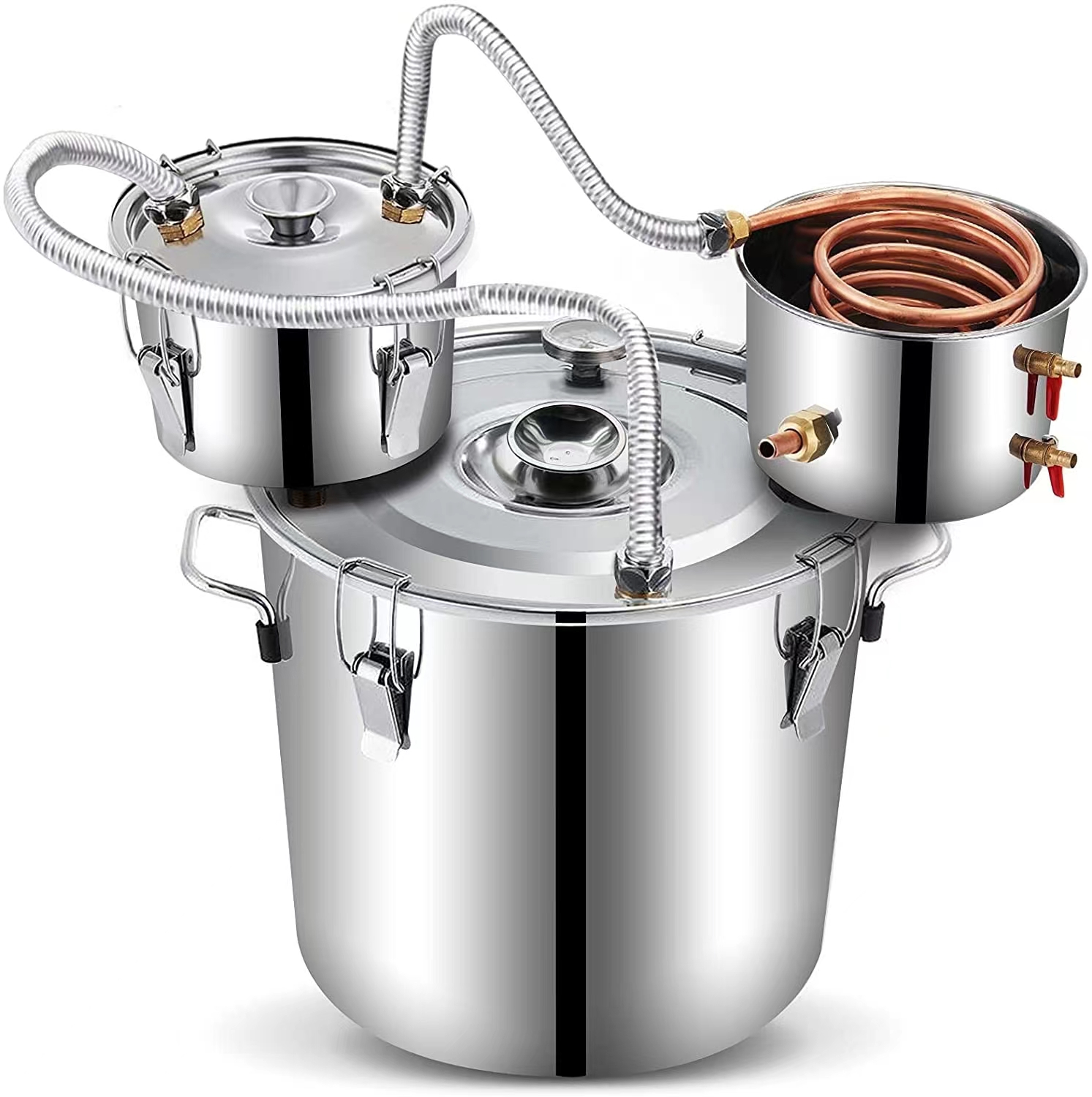 Экстрактор эфирного масла для химической лаборатории/домашнего использования, дистиллятор, паровое оборудование для дистилляции на продажу