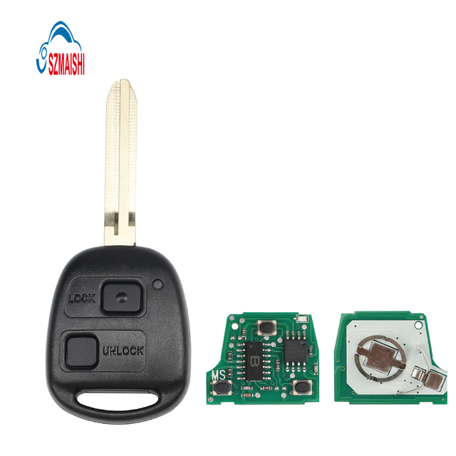 SZMAISHI 2 Buttons Factory Car Remote Control Key 433MHz 4D67 Chip FCCID 50171 for T-oyota Auto Vehicle Transponder Keys