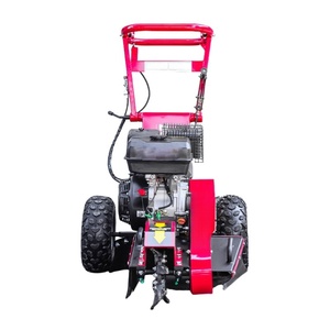 High Power Forestry Wood Stump Tree Root Removal <b>Machine</b> Construction Retail Featuring Essential Gear Bearing Trailer Stump Stum - Product Image 3