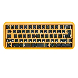 Capa para teclado CNC mecânica de latão e alumínio personalizada fornecedor profissional