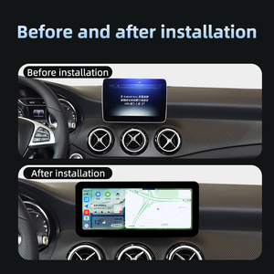 Linux sistemi Google araba multimedya GPS navigasyon Carplay oynatıcı Mercedes A sınıfı W176 B CLA CLA CLA GLA 2012 2019- - Product Image 4