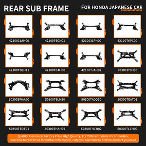 50300TVAA00 	 Pièces automobiles d'origine de qualité supérieure, traverse de suspension arrière, sous-châssis pour Honda Accord - Product Image 3